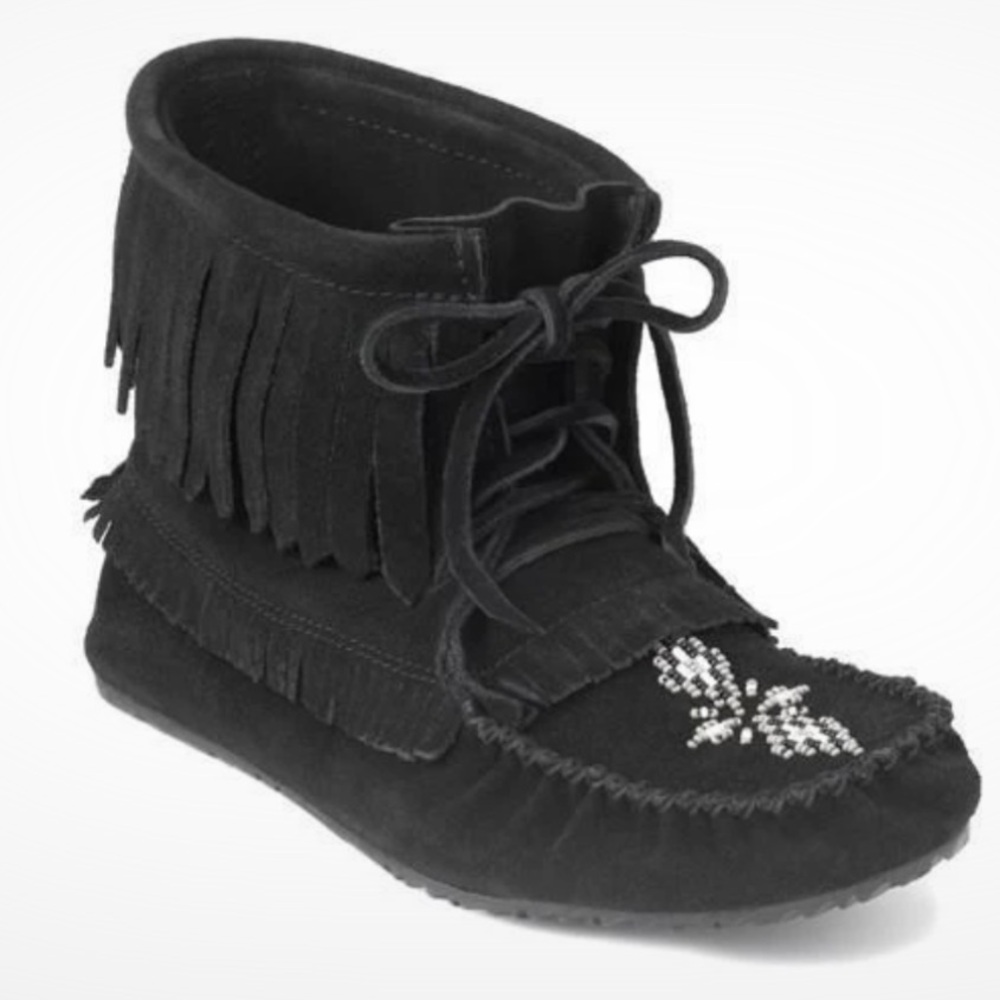 Manitoba’s Harvester Suede Moccasins
